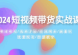 2024短视频带货实战课：赛道规划·选品方法·投流测品·放量玩法·流量规划