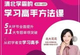 北大花花：清北学霸的学习高手方法课(初阶+进阶，共139节课)